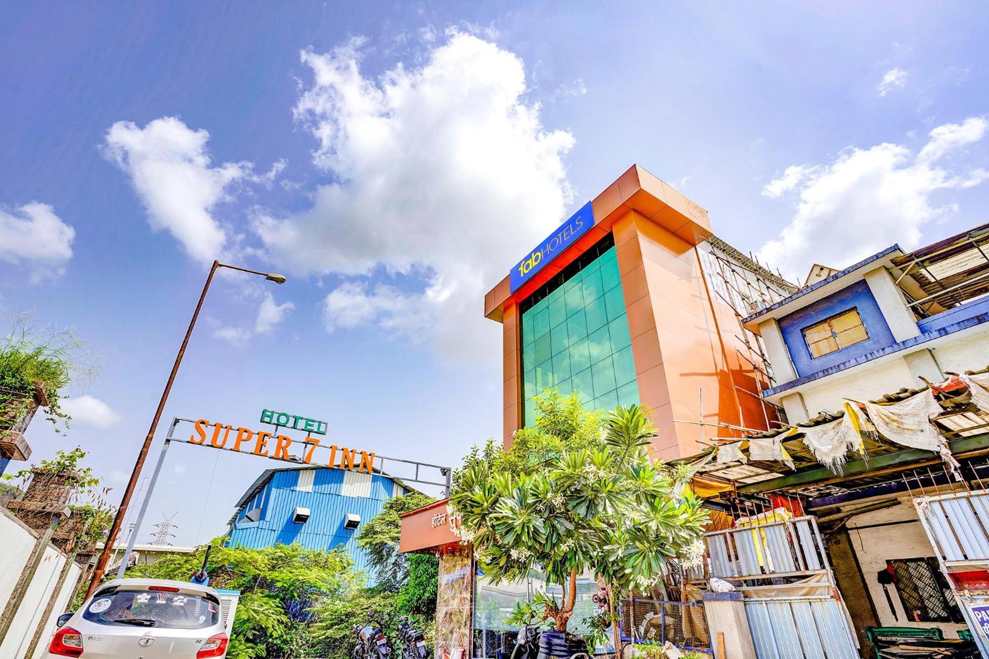 Fabexpress Super 7 Inn - Nr Rabale Station Navi Mumbai Exterior foto